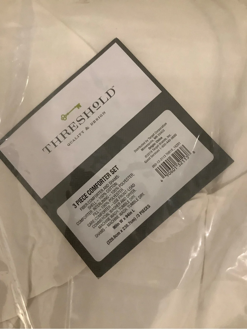 NWT Threshold pinch pleated queen comforter set❤️❤️❤️❤️